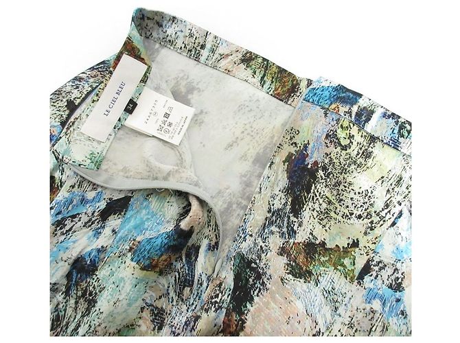 Autre Marque Falda Maxi Estampada LE CIEL BLEU Multicolor - vista 8