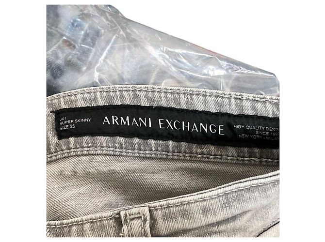 Pantalones de denim Armani Exchange Castaño Gris - vista 5
