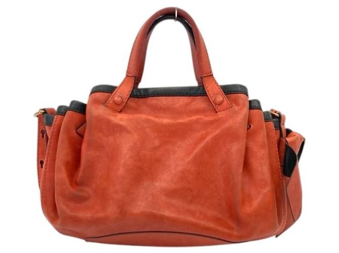 Autre Marque Borsa a tracolla 2way in pelle Andrea Mabiani Rosso - vista 2