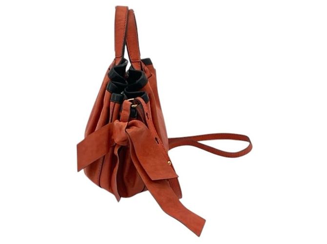Autre Marque Borsa a tracolla 2way in pelle Andrea Mabiani Rosso - vista 3