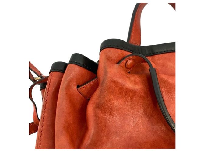 Autre Marque Borsa a tracolla 2way in pelle Andrea Mabiani Rosso - vista 9