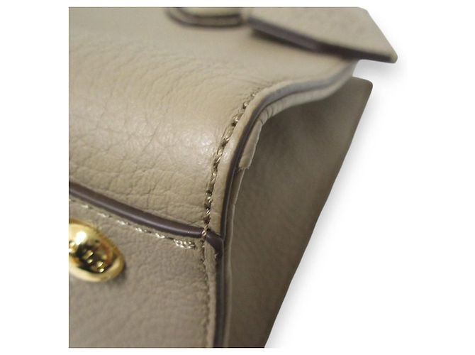 Autre Marque Borsa a mano in pelle 2way COCOCELUX GOLD Marrone - vista 13