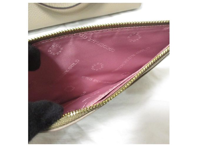 Autre Marque Borsa a mano in pelle 2way COCOCELUX GOLD Marrone - vista 16