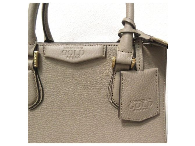 Autre Marque Borsa a mano in pelle 2way COCOCELUX GOLD Marrone - vista 7