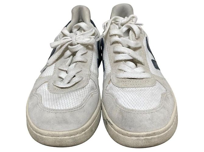 Autre Marque Sneakers Veja V-10 Mesh Bianco - vista 2