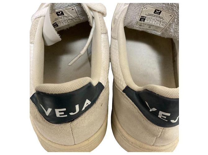 Autre Marque Sneakers Veja V-10 Mesh Bianco - vista 6