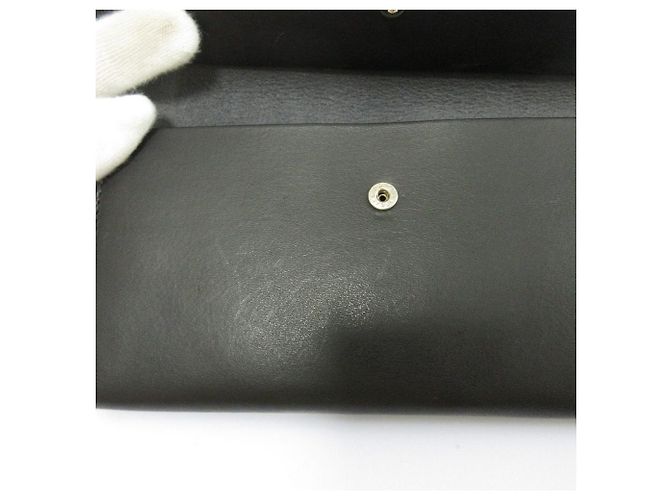Autre Marque Cartera larga de cuero REEL Negro - vista 10