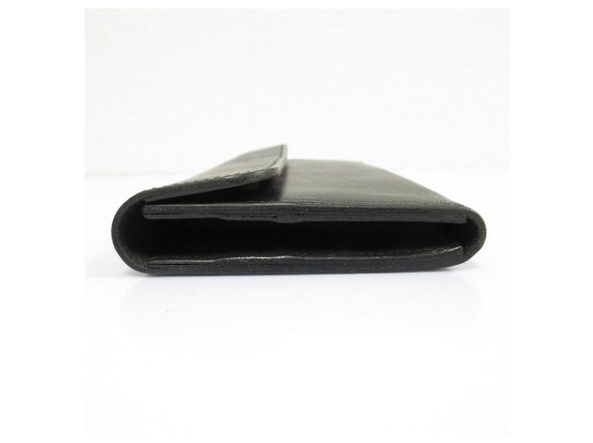 Autre Marque Cartera larga de cuero REEL Negro - vista 4