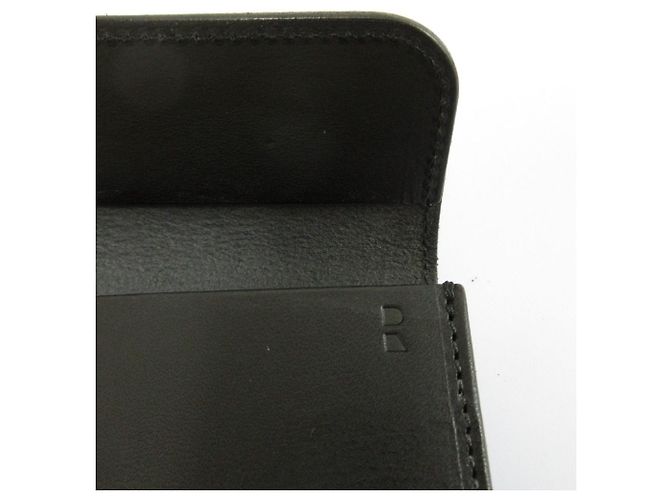 Autre Marque Cartera larga de cuero REEL Negro - vista 8