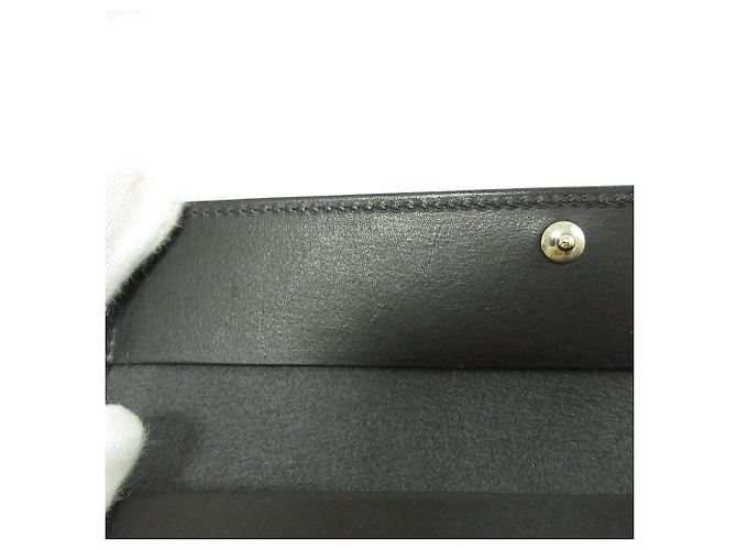 Autre Marque Cartera larga de cuero REEL Negro - vista 9