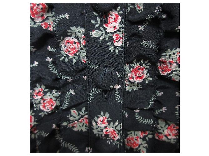 Autre Marque Abito PINK HOUSE con stampa floreale e fiocchi Nero - vista 11