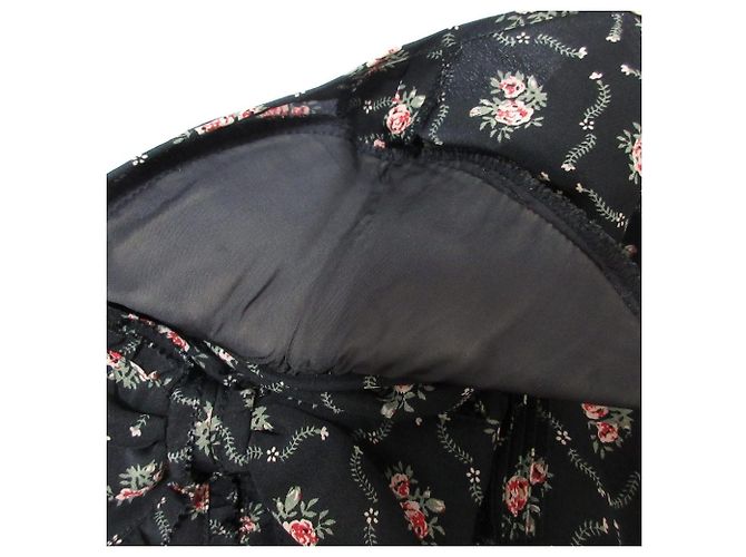 Autre Marque Abito PINK HOUSE con stampa floreale e fiocchi Nero - vista 12