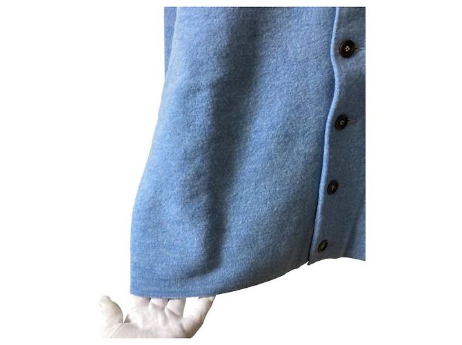 Autre Marque Cardigan Float Shrunken 45R Azul Azul claro - vista 4