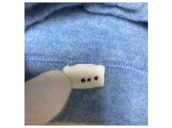 Autre Marque Cardigan Float Shrunken 45R Azul Azul claro - vista 6