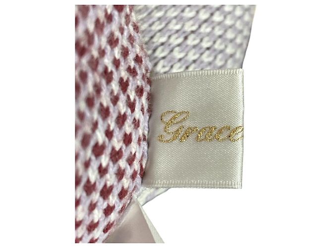Autre Marque Gilet in maglia a quadri Grace Class Block Check Porpora Lavanda - vista 6