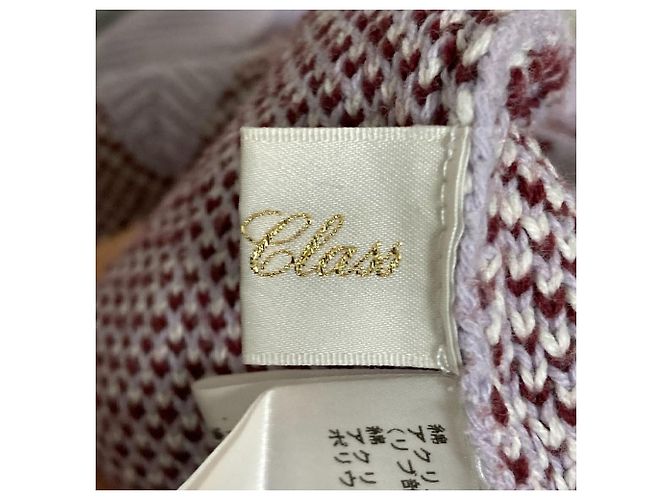 Autre Marque Gilet in maglia a quadri Grace Class Block Check Porpora Lavanda - vista 7