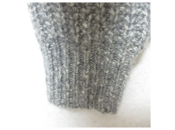 Autre Marque Diagram GRACE CONTINENTAL Asymmetrischer Strickpullover Braun - Ansicht 5