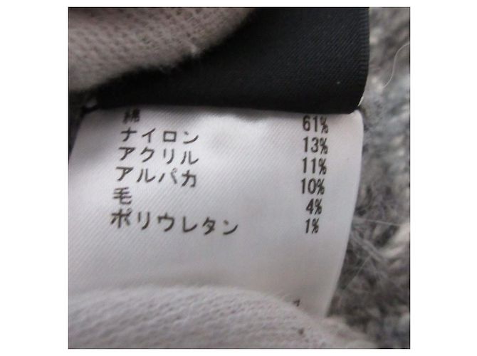 Autre Marque Diagram GRACE CONTINENTAL Asymmetrischer Strickpullover Braun - Ansicht 8