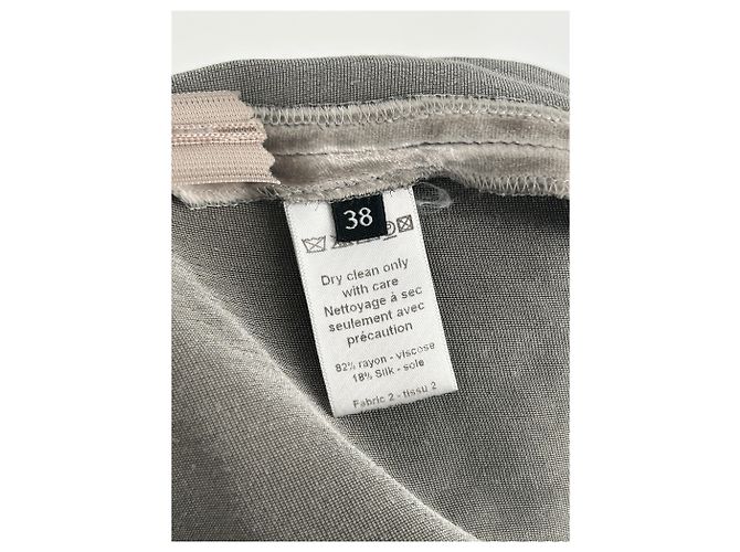 Joseph Vestido de terciopelo gris - vista 6