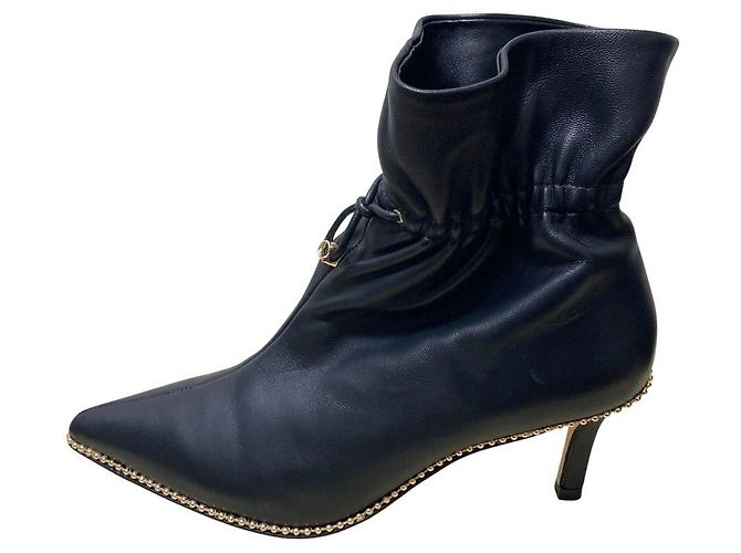 Botines Coach CHRISSY LTHR Negro - vista 3