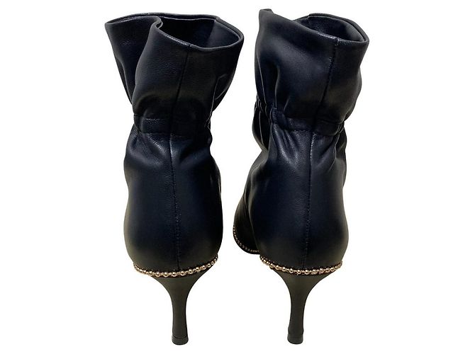 Botines Coach CHRISSY LTHR Negro - vista 4