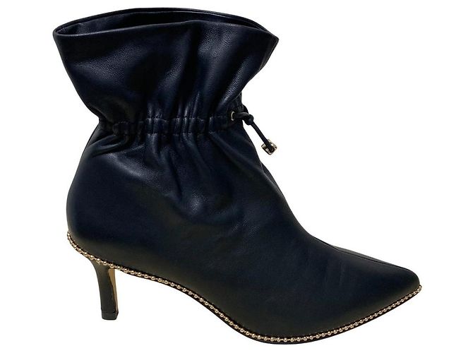 Botines Coach CHRISSY LTHR Negro - vista 5