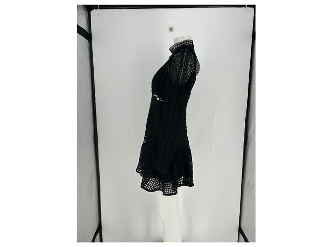Self portrait Schwarzes Kleid Größe 8 - Ansicht 4