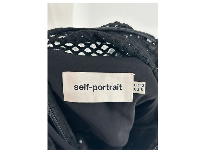 Self portrait Schwarzes Kleid Größe 8 - Ansicht 5