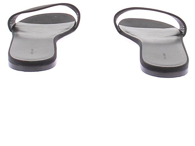 Mules in pelle nera The Row Nero - vista 7