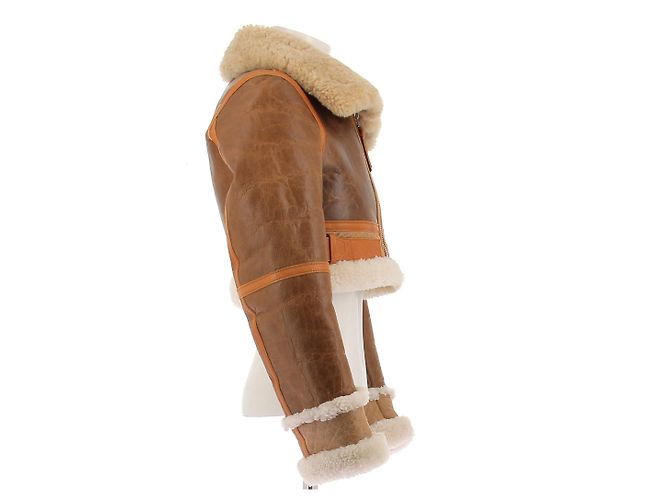Acne Studios Shearling Jacke camel XS Kamel - Ansicht 3