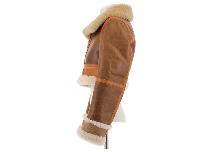 Acne Studios Shearling Jacke camel XS Kamel - Ansicht 4