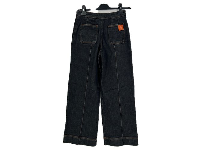 Vaqueros Soeur de algodón azul talla 34 - vista 2