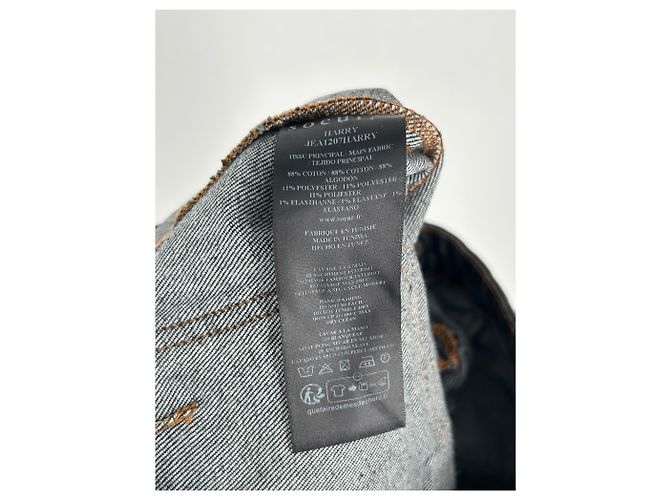 Vaqueros Soeur de algodón azul talla 34 - vista 4