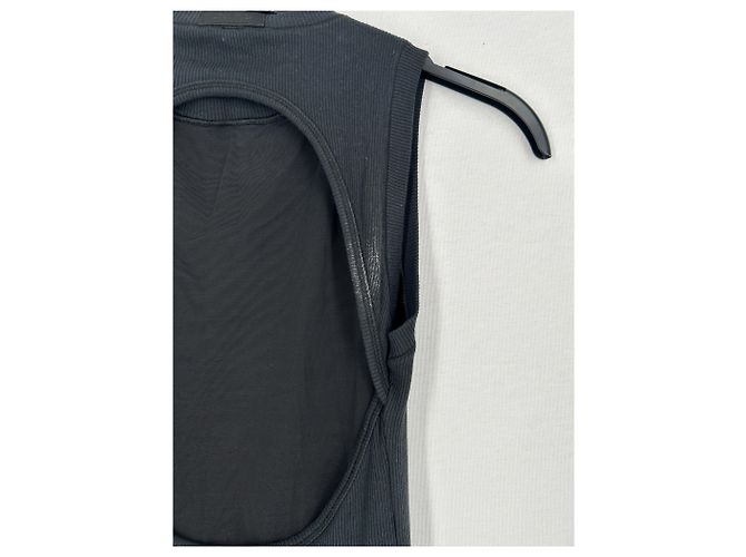 Autre Marque Mono SKIMS negro de algodón XS - vista 3