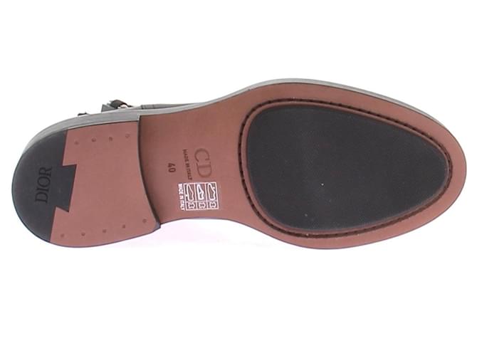 Dior Stivaletti neri e camel Nero - vista 5