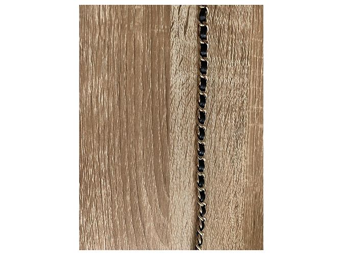 Chanel chain belt with CC logo Black Golden - view 6
