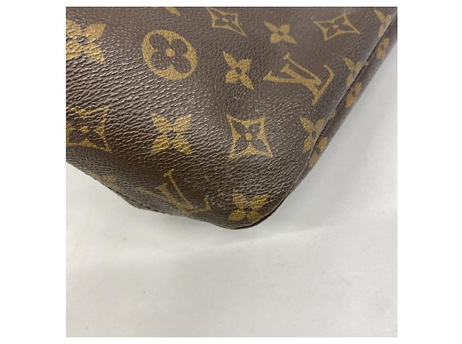 Borsa Tote Louis Vuitton Monogram Neverfull PM Marrone - vista 10