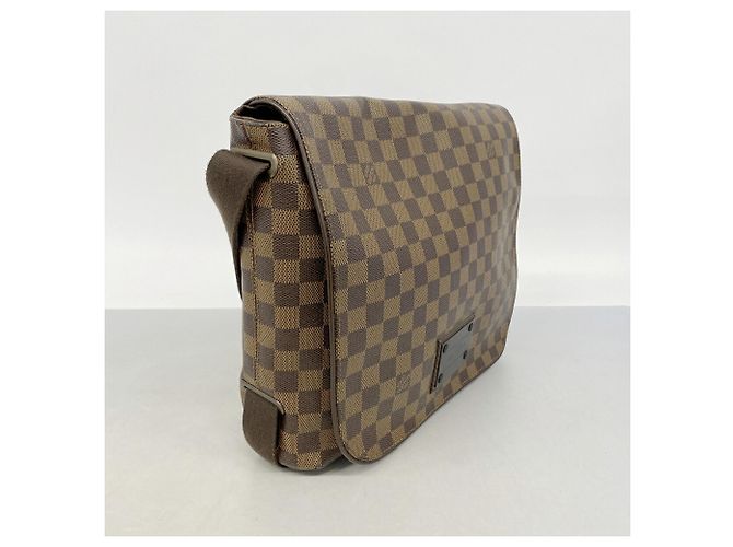 Borsa a tracolla Louis Vuitton Damier Brooklyn MM Damier ebene - vista 2
