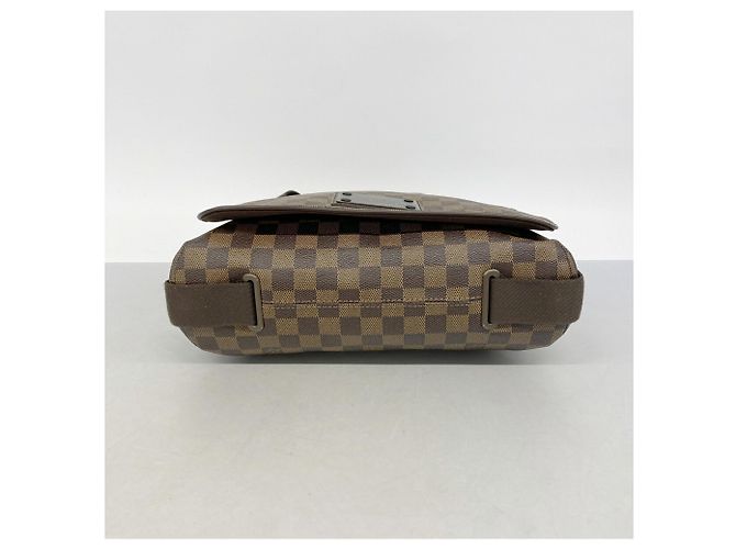 Borsa a tracolla Louis Vuitton Damier Brooklyn MM Damier ebene - vista 3