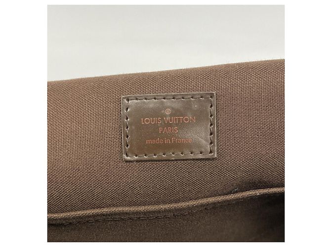 Borsa a tracolla Louis Vuitton Damier Brooklyn MM Damier ebene - vista 5