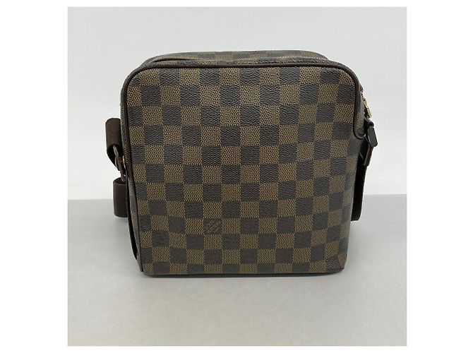 Borsa a tracolla Louis Vuitton Damier Olaf PM Damier ebene - vista 11