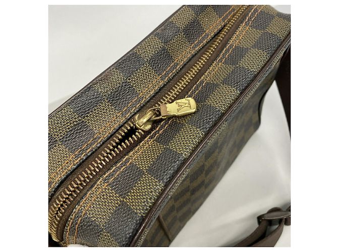 Borsa a tracolla Louis Vuitton Damier Olaf PM Damier ebene - vista 8
