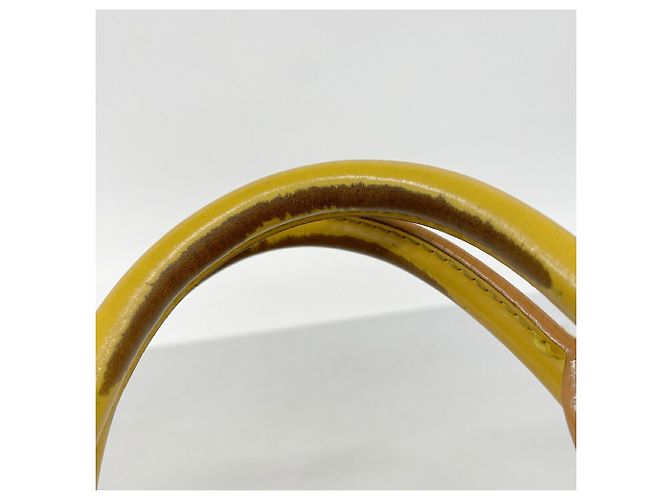 Borsa Louis Vuitton Alma Epi M52149 in Jaune Giallo - vista 6