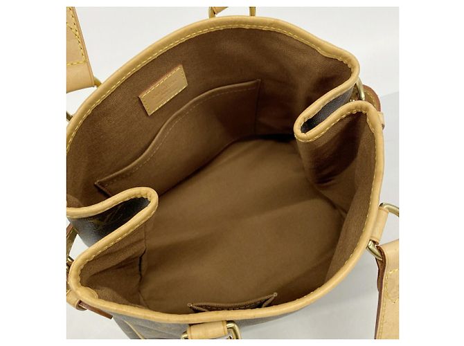 Borsa Louis Vuitton Monogram Batignolles Marrone - vista 4