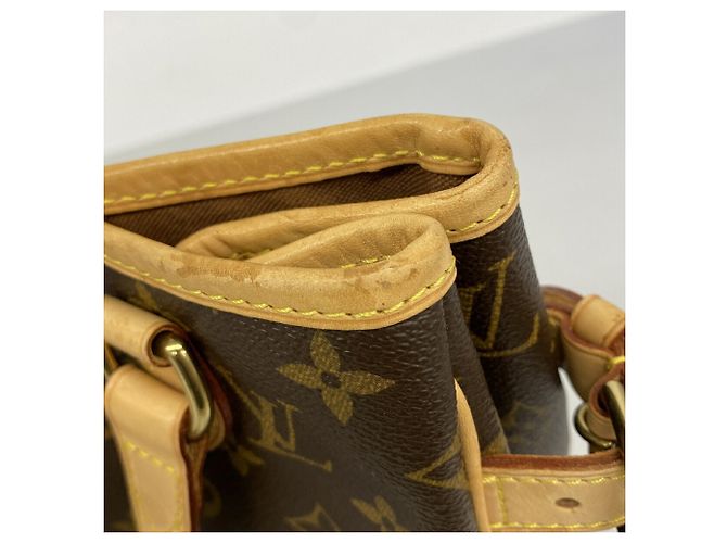 Borsa Louis Vuitton Monogram Batignolles Marrone - vista 6