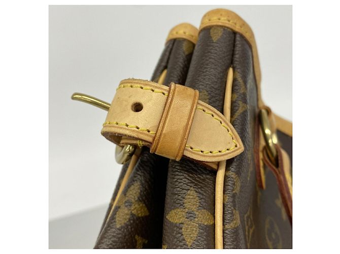 Borsa Louis Vuitton Monogram Batignolles Marrone - vista 9