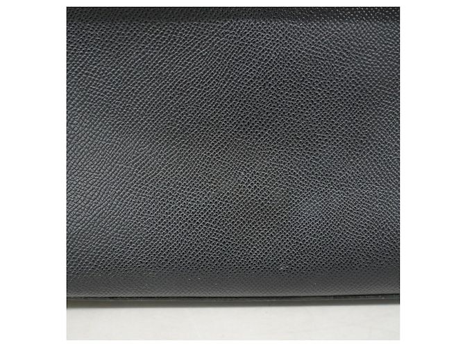 Timeless Borsa a tracolla Chanel in pelle di vitello martellata nera Nero - vista 9