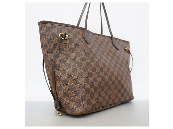 Borsa Tote Louis Vuitton Damier Neverfull MM N51105 Ebene Damier ebene - vista 2