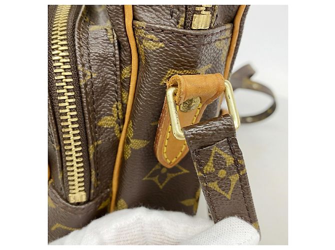 Borsa a tracolla Louis Vuitton Monogram Amazon Marrone - vista 8
