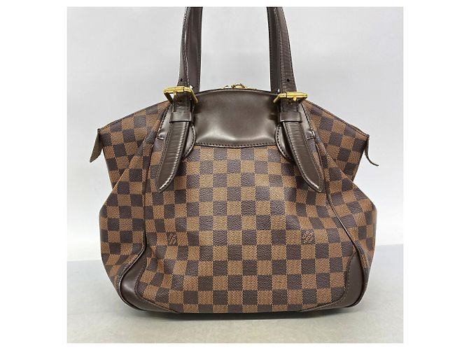 Borsa Louis Vuitton Damier Verona MM Damier ebene - vista 10